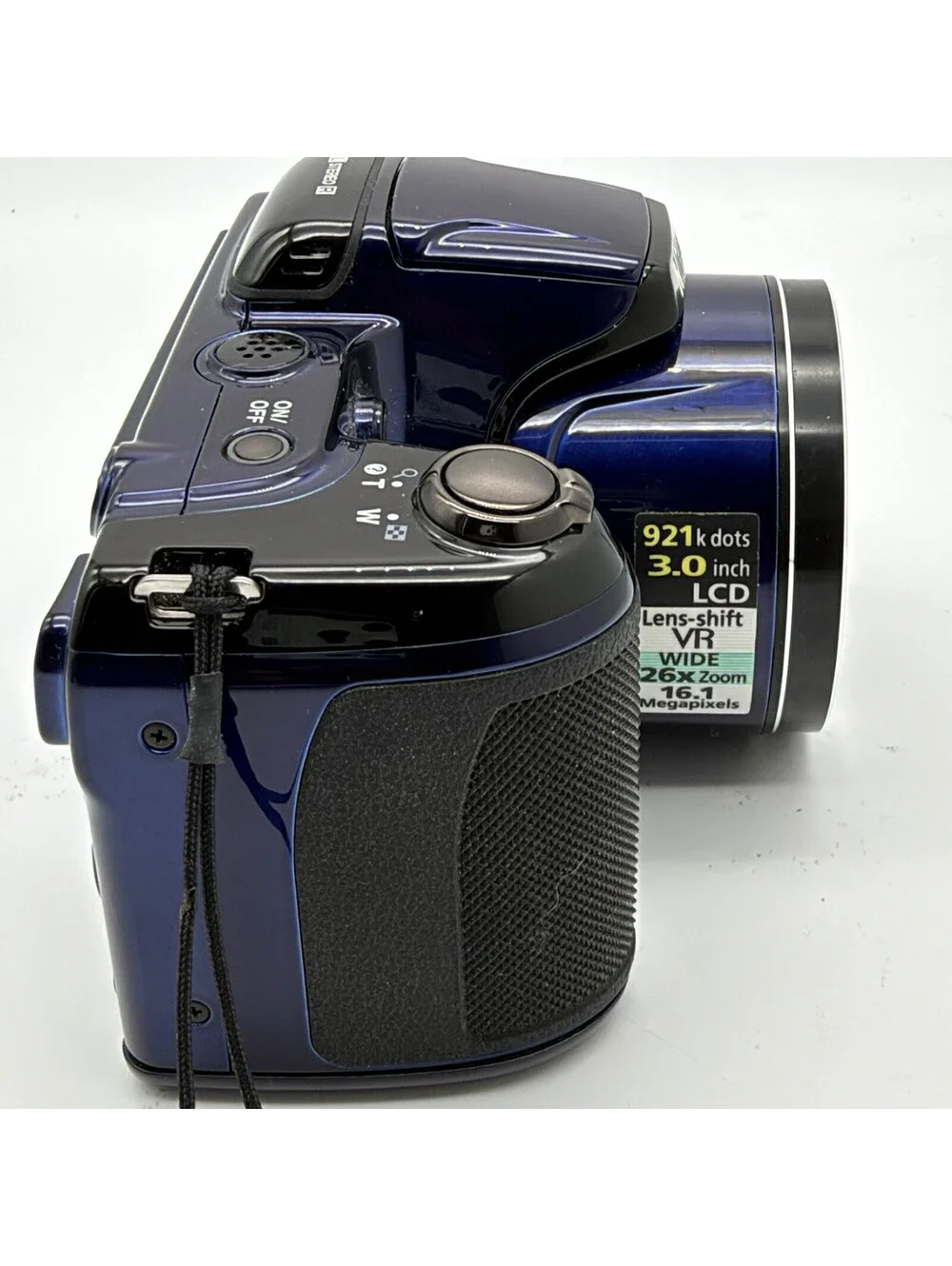 Nikon COOLPIX L810 16.1MP 26x Optical Zoom Digital Camera Blue FOR PARTS